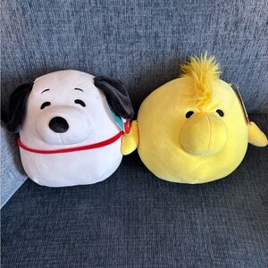 Peanuts- Snoopy and Woodstock Squishmallows